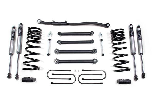 BDS Suspension - BDS Suspension 03-13 Dodge 2500 3in (Diesel engine/4in rear shocks Axle) - BDS690FS