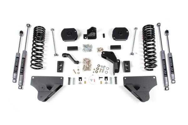 BDS Suspension - BDS Suspension 2014-18 Ram 2500 4wd 4in. front shocks/2. Spacer Kit - Diesel engine - BDS698H