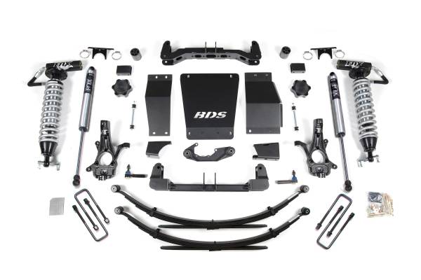 BDS Suspension - BDS Suspension 14-18 GM 1500 4wd 6in. with spring Cast Steel coilover - BDS717F