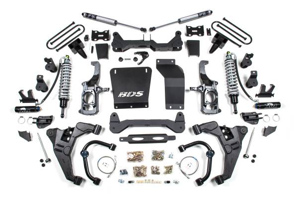 BDS Suspension - BDS Suspension 11-19 Chevy HD 6.5/5 coilover Lift  without ovld - BDS727FDSC