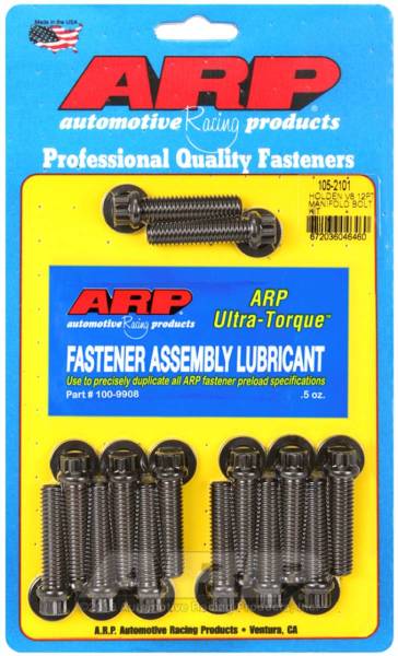 ARP - ARP Holden V8 12pt Manifold Bolt Kit - 105-2101