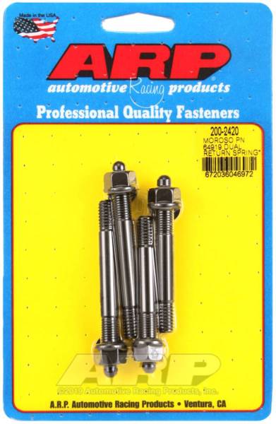 ARP - ARP Moroso 64919 Dual Return Spring w/ 1in Spacer Plate Carb Stud Kit - 200-2420