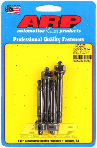 ARP - ARP Moroso 64927 Dual Return Spring w/ 1in Spacer Plate pro Series Carb Stud Kit - 300-2423