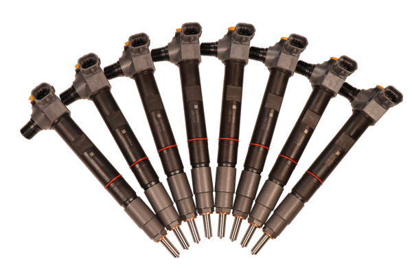 Dynomite Diesel - Dynomite Diesel 2017-Present Duramax L5P Brand New Injector Set 50HP - 15 Percent Over Stock - DDP L5P-50