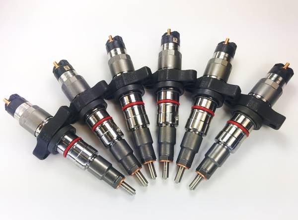 Dynomite Diesel - Dynomite Diesel Dodge 04.5-07 Reman Injector Set 15 Percent Over 50hp - DDP.325-50