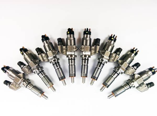 Dynomite Diesel - Dynomite Diesel Duramax 01-04 LB7 Brand New Injector Set 25 Percent Over 50hp - DDP.NLB7-50