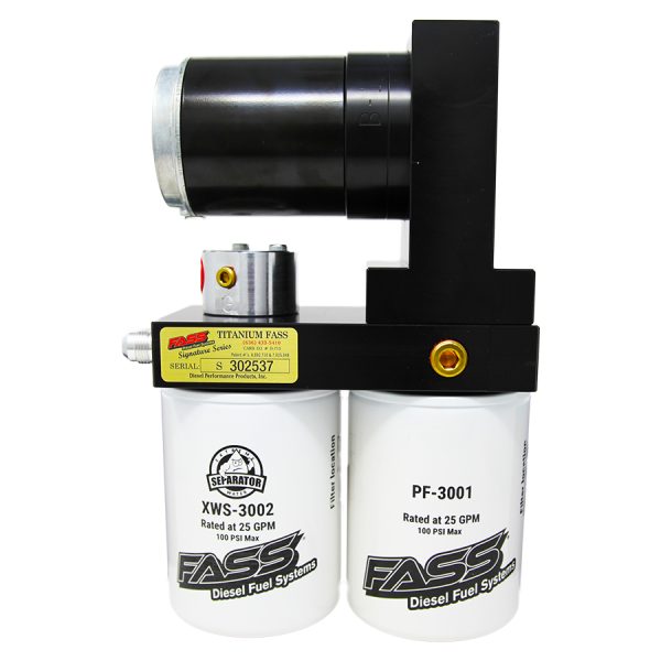 FASS - FASS Titanium Signature Series Diesel Fuel System 100GPH Dodge Cummins 5.9L 1998.5-2004 - TSD08100G