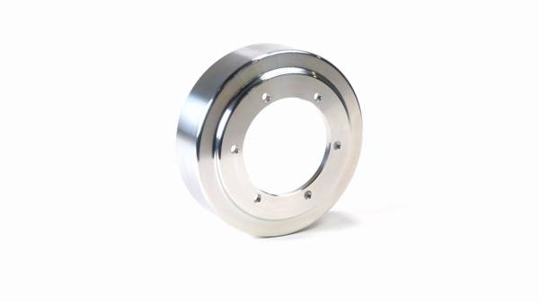 Fleece Performance - Fleece Performance 2013-2018 Cummins Fan Drive Pulley Bare Aluminum Finish Fleece - FPE-34659-AL