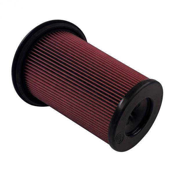 S&B - S&B Air Filter For Intake Kit 75-5128 Oiled Cotton Cleanable Red - KF-1072