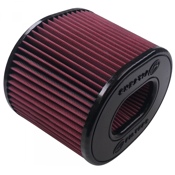 S&B - S&B Air Filter For Intake Kits 75-5021 Oiled Cotton Cleanable Red - KF-1068