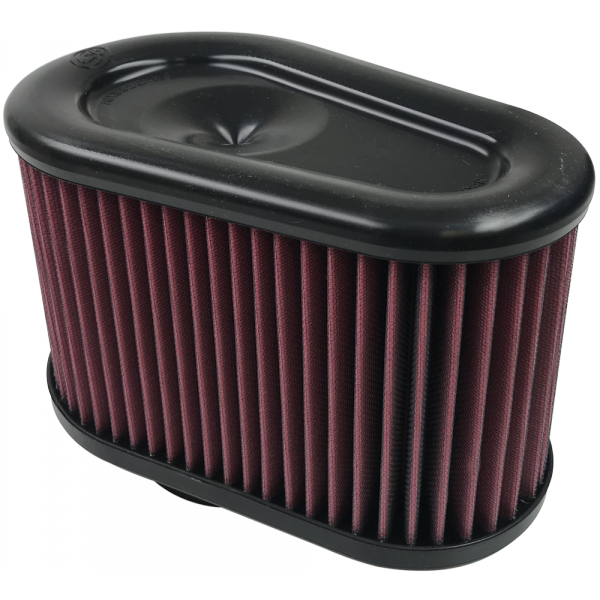 S&B - S&B Air Filter For Intake Kits 75-5070 Oiled Cotton Cleanable Red - KF-1039