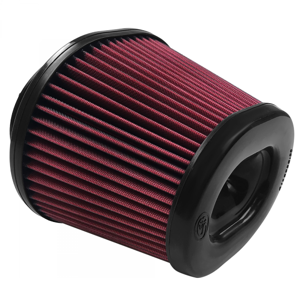 S&B - S&B Air Filter For Intake Kits 75-5105,75-5054 Oiled Cotton Cleanable Red - KF-1051