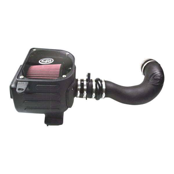 S&B - S&B Cold Air Intake For 07-08 GMC Sierra 4.8L, 5.3L, 6.0L Oiled Cotton Cleanable Red - 75-5021