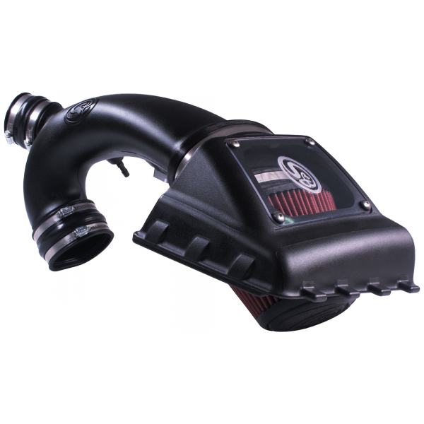 S&B - S&B Cold Air Intake For 11-14 Ford F150 V6-3.5L Ecoboost Oiled Cotton Cleanable Red - 75-5067