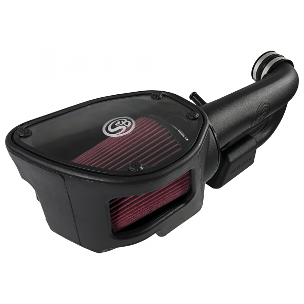 S&B - S&B Cold Air Intake For 12-18 Jeep Wrangler JK V6-3.6L Oiled Cotton Cleanable Red - 75-5060