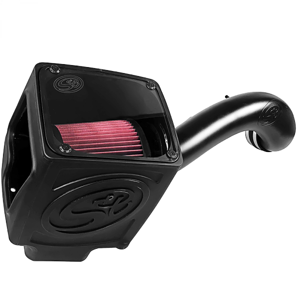S&B - S&B Cold Air Intake For 16-19 Silverado/Sierra 2500, 3500 6.0L Cotton Cleanable Red - 75-5110