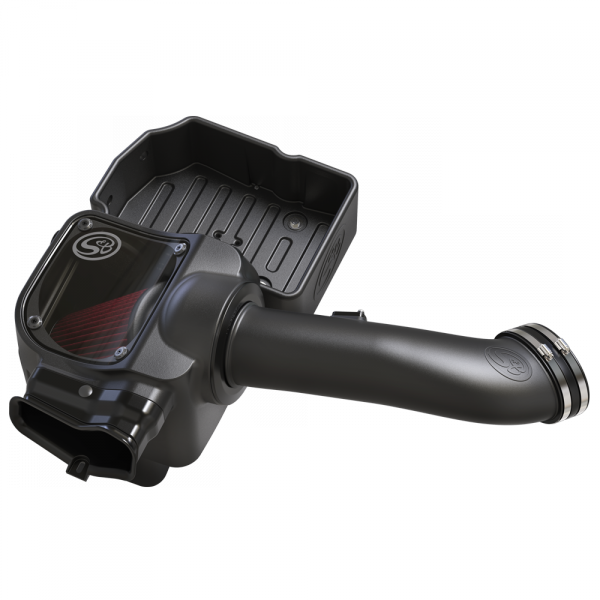 S&B - S&B Cold Air Intake For 17-19 Ford F250 F350 V8-6.7L Powerstroke Cotton Cleanable Red - 75-5085