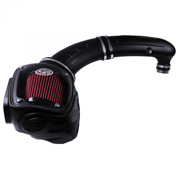 S&B - S&B Cold Air Intake For 97-06 Jeep Wrangler TJ L6-4.0L Oiled Cotton Cleanable Red - 75-5079