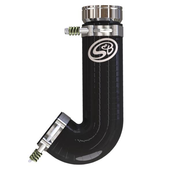 S&B - S&B Hot Side Intercooler Pipe for 20-22 Silverado/Sierra 1500 Duramax 3.0L - 83-1003