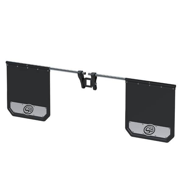 S&B - S&B Mud Flap Kit - 2.0 Inch Hitch Reciever - 84-1000