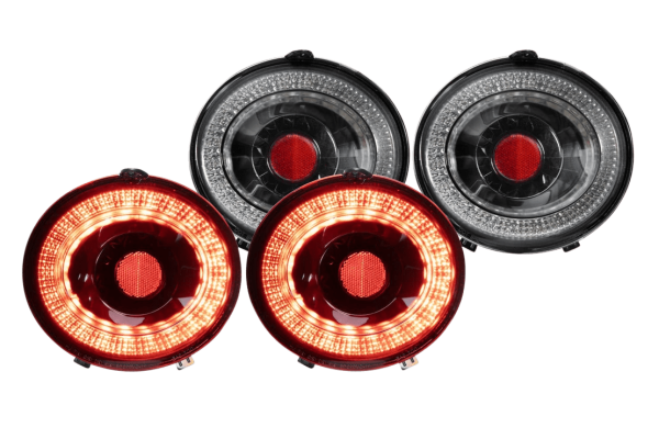 Morimoto - Morimoto MM XB TAILS: CORVETTE (05-13)(RED) - LF462.2