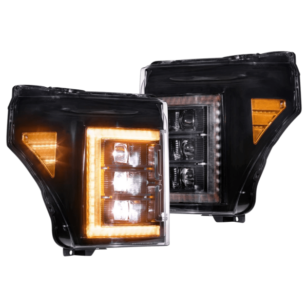 Morimoto - Morimoto XB HEADLIGHTS SUPER DUTY 11-16 AMBER DRL - LF505-A-ASM