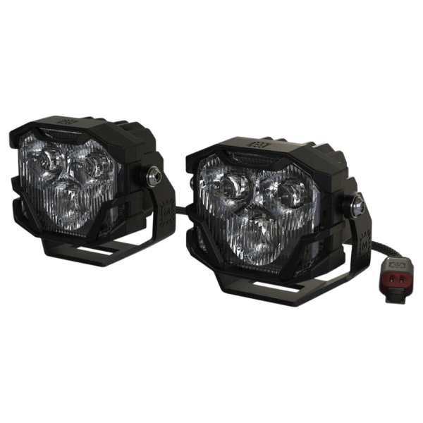 Morimoto Offroad - Morimoto Offroad 4B HXB LED PODS COMBO/WHITE SET - BAF009