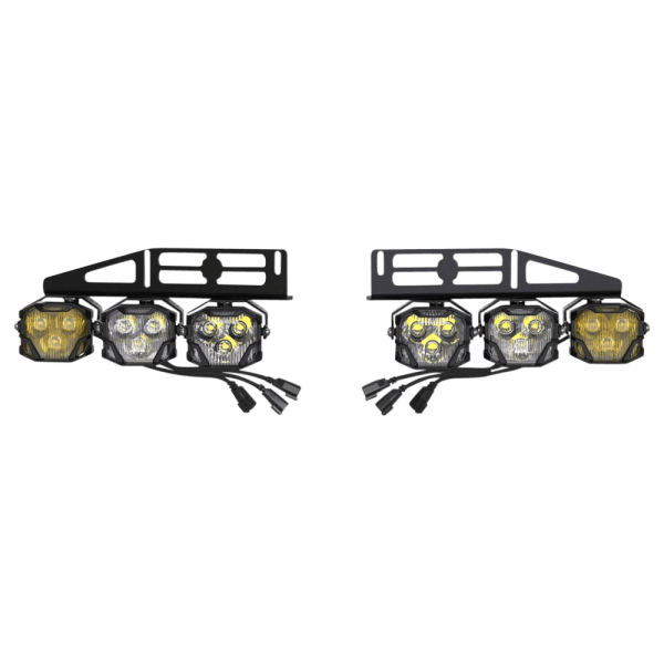 Morimoto Offroad - Morimoto Offroad 4B FOG BRACKETS TYPE RAPTOR - BAF024