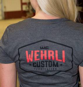 Wehrli Custom Fabrication - Wehrli Custom Fabrication Womens V-Neck T-Shirt | - Image 2