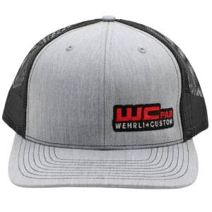 Wehrli Custom Fabrication - Wehrli Custom Fabrication Snap Back Hat Heather Grey/Black WCFab - WCF100816 - Image 2