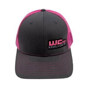 Wehrli Custom Fabrication - Wehrli Custom Fabrication Snap Back Hat Black/Pink WCFab - WCF100817 - Image 2