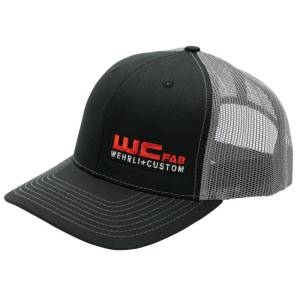 Wehrli Custom Fabrication - Wehrli Custom Fabrication Snap Back Hat Black/Charcoal WCFab - WCF100743 - Image 1