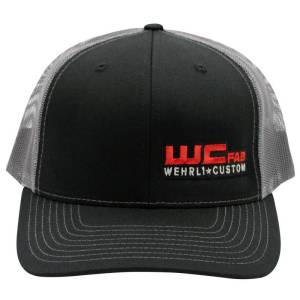 Wehrli Custom Fabrication - Wehrli Custom Fabrication Snap Back Hat Black/Charcoal WCFab - WCF100743 - Image 2