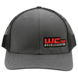 Wehrli Custom Fabrication - Wehrli Custom Fabrication Snap Back Hat Charcoal/Black WCFab - WCF100745 - Image 2