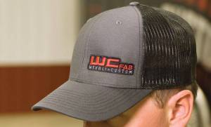 Wehrli Custom Fabrication - Wehrli Custom Fabrication Snap Back Hat Charcoal/Black WCFab - WCF100745 - Image 4