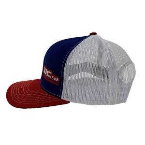 Wehrli Custom Fabrication - Wehrli Custom Fabrication Snap Back Hat Red/White/Blue WCFab - WCF100623 - Image 2