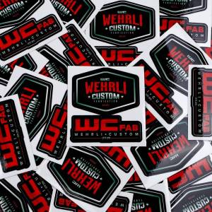 Wehrli Custom Fabrication - Wehrli Custom Fabrication Wehrli Custom Assorted Die Cut Sticker Sheet | - Image 1