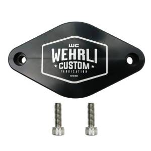 Wehrli Custom Fabrication 2011-2016 LML Duramax Turbo Resonator Billet Plate - WCF100096