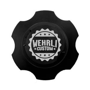 Wehrli Custom Fabrication - Wehrli Custom Fabrication 2001-2024 GM Billet Aluminum Oil Fill Cap, Black Anodized - WCF100443 - Image 3