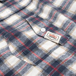 Wehrli Custom Fabrication - Wehrli Custom Fabrication Men's Flannel - Red, White & Blue Plaid, Limited Edition | - Image 3