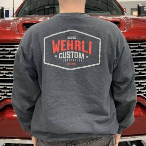 Wehrli Custom Fabrication - Wehrli Custom Fabrication Men's Crewneck Sweatshirt - WCF100884 - Image 3