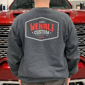 Wehrli Custom Fabrication - Wehrli Custom Fabrication Men's Crewneck Sweatshirt - WCF100884 - Image 4