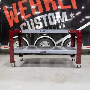 Wehrli Custom Fabrication - Wehrli Custom Fabrication 32 in. x 72 in. Modular Steel Work Bench - WCF25-3272-120 - Image 10