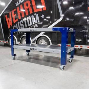 Wehrli Custom Fabrication - Wehrli Custom Fabrication 32 in. x 72 in. Modular Steel Work Bench - WCF25-3272-120 - Image 12
