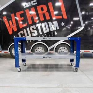Wehrli Custom Fabrication - Wehrli Custom Fabrication 32 in. x 72 in. Modular Steel Work Bench - WCF25-3272-120 - Image 13