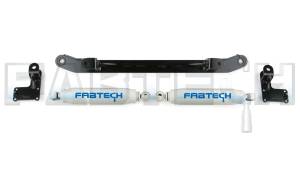 Fabtech Steering Stabilizer Kit Black Dual - FTS240911