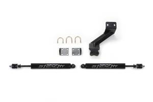 Fabtech Steering Stabilizer Kit Stealth Dual Shock For Stock Steering Systems - FTS8047