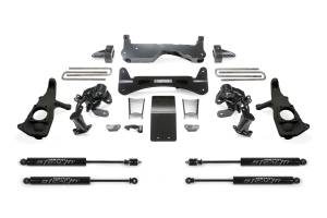 Fabtech Raised Torsion Suspension Lift System w/Stealth Monotube Shocks 6 in. Lift - K1046M