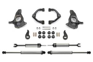 Fabtech Uniball Control Arm Lift System 4 in. Lift Incl. Uniball Upper Control Arms And DLSS Shocks - K1065DL
