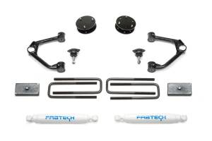 Fabtech - Fabtech Budget Lift System w/Shock 3.5 In. Lift Incl. Performance Shocks - K1126 - Image 1